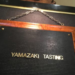 Yamazaki Tasting